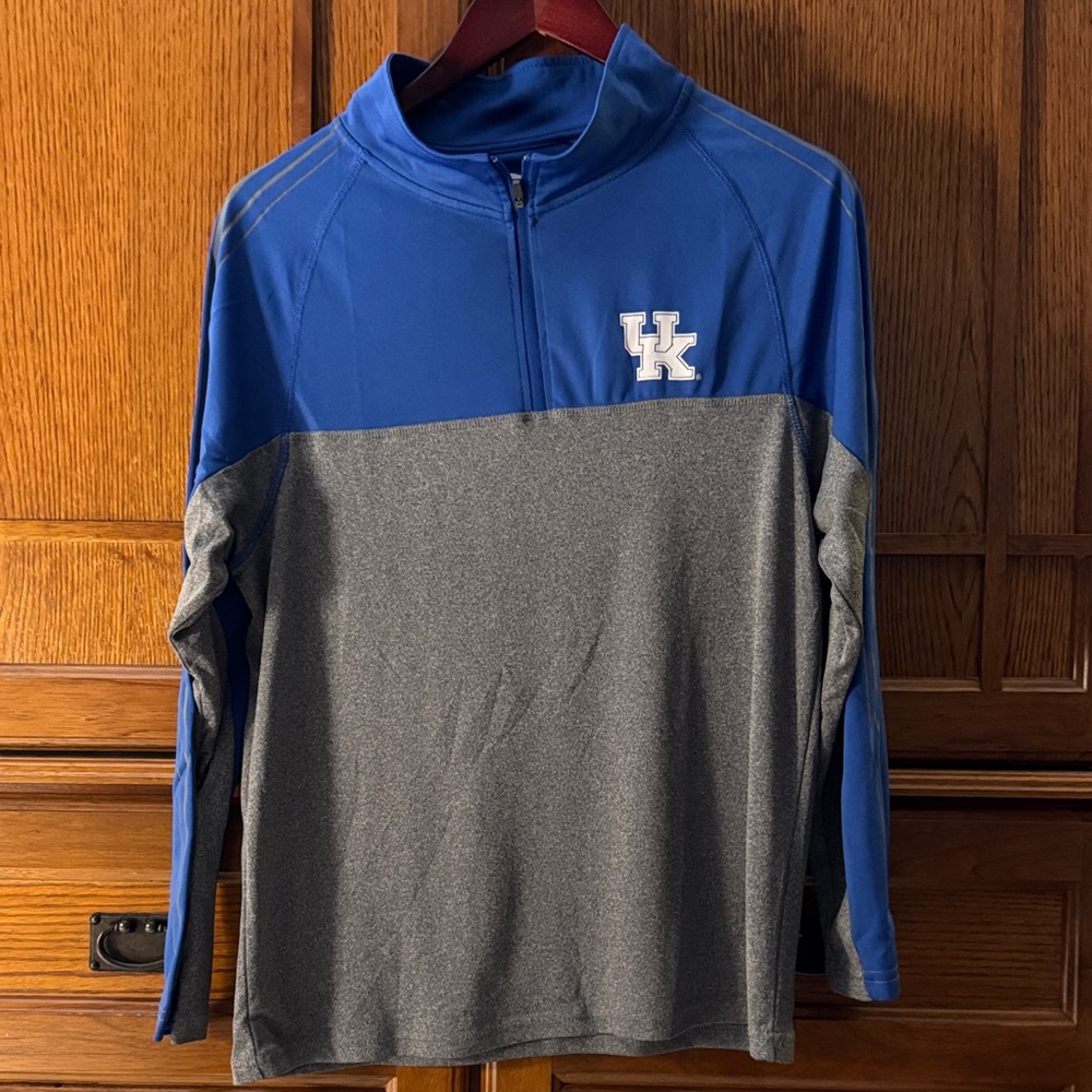 Stadium Athletics UK University of Kentucky Wildcats Quarter Zip Jacket College